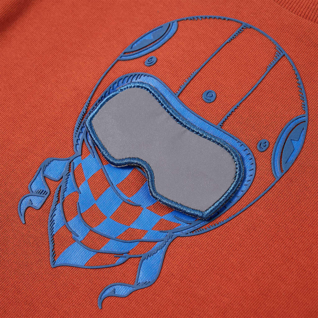 Φούτερ Παιδικό Ανοιχτή Σκουριά 128 - PAKOBAZAAR