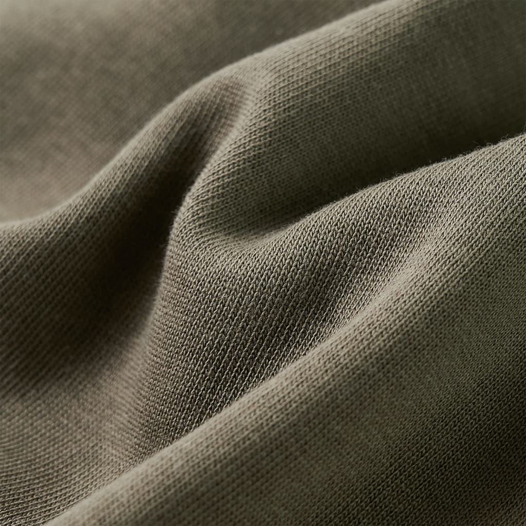 Φούτερ Παιδικό με Κουκούλα Χακί 140 - PAKOBAZAAR