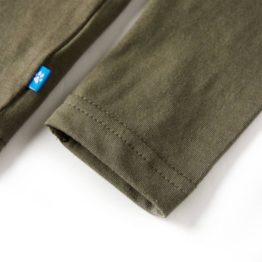 Μπλουζάκι Παιδικό Μακρυμάνικο Χακί 104 - PAKOBAZAAR