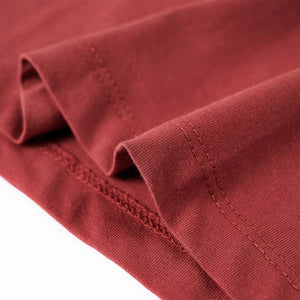 Μπλουζάκι Παιδικό Μακρυμάνικο Χρώμα Burnt Red 116 - PAKOBAZAAR