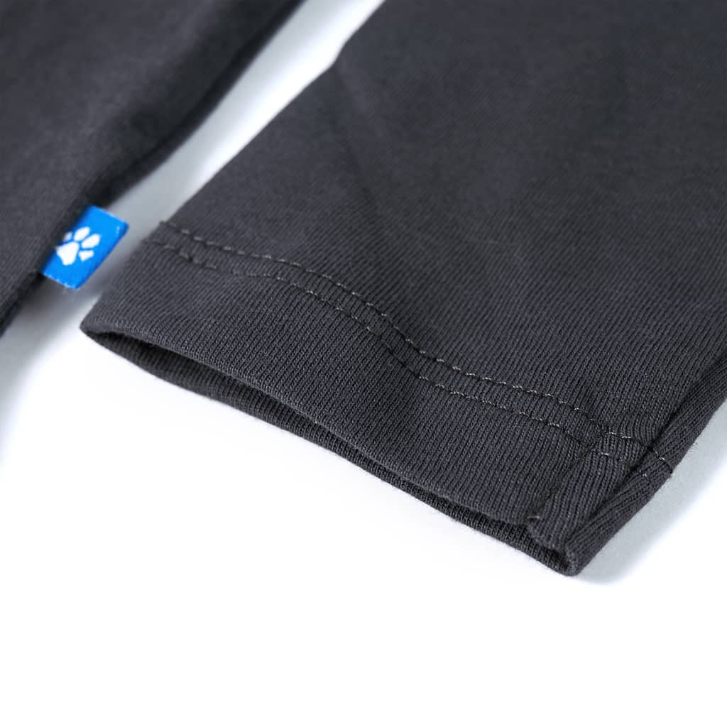 Μπλουζάκι Παιδικό Μακρυμάνικο Ανθρακί 116 - PAKOBAZAAR