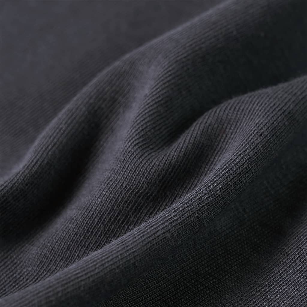 Μπλουζάκι Παιδικό Μακρυμάνικο Ανθρακί 116 - PAKOBAZAAR