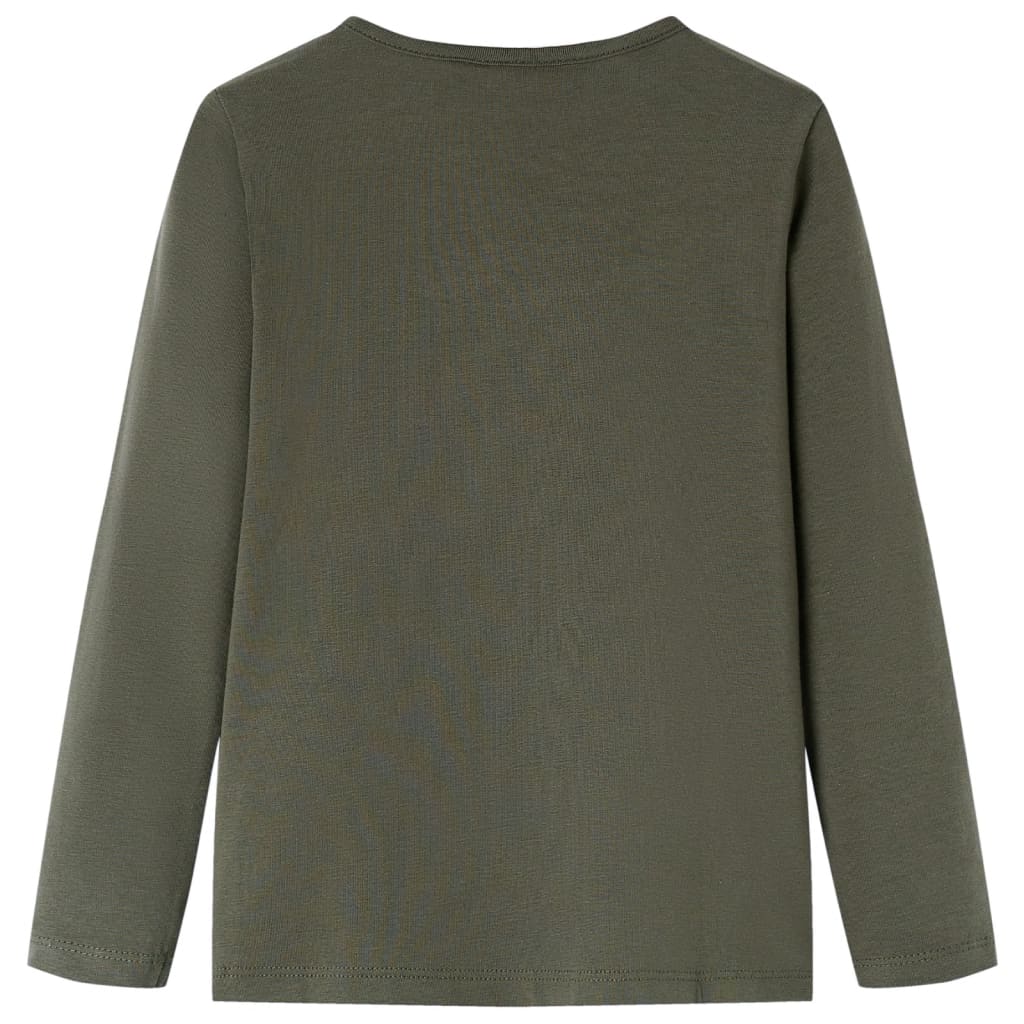 Μπλουζάκι Παιδικό Μακρυμάνικο Χακί 104 - PAKOBAZAAR