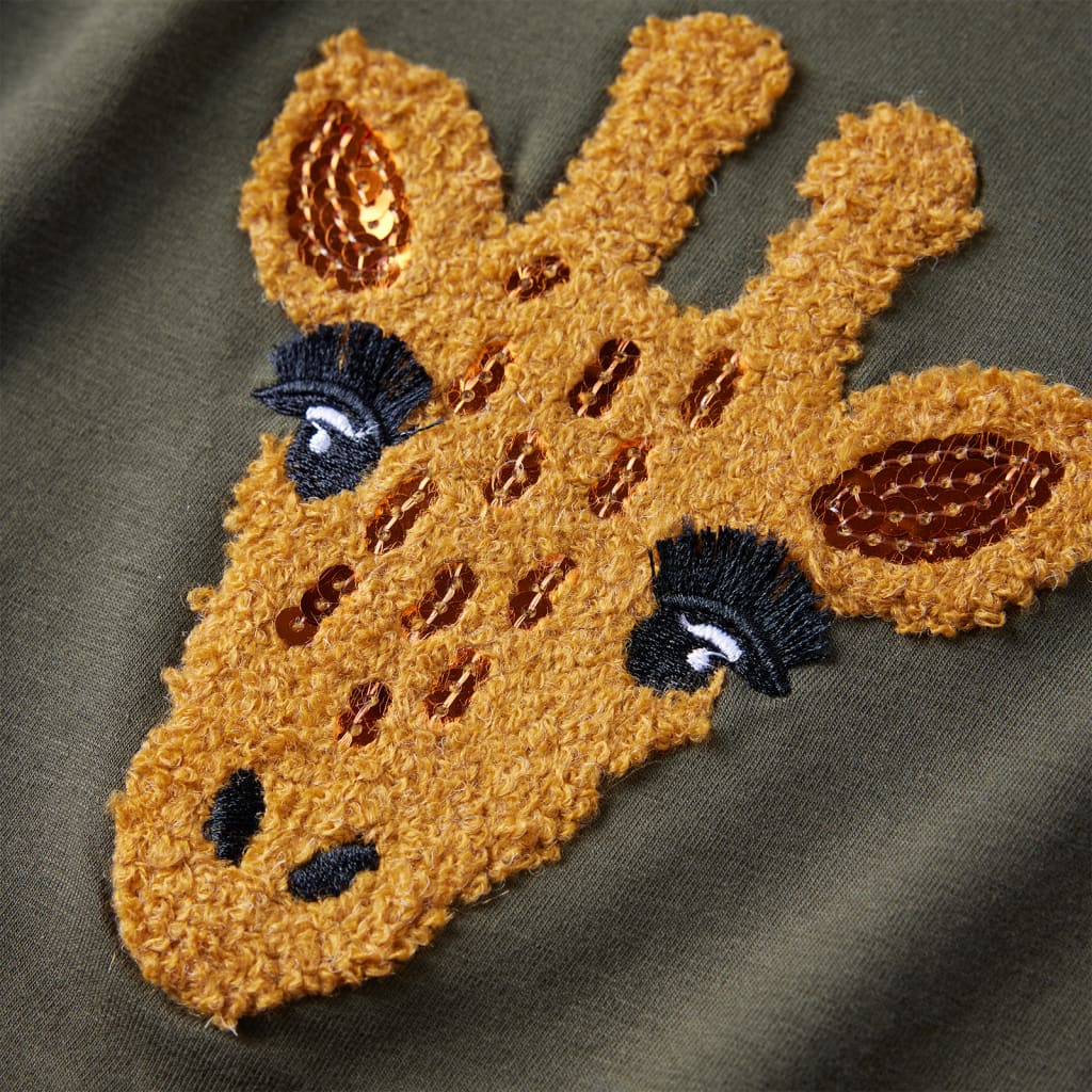 Μπλουζάκι Παιδικό Μακρυμάνικο Χακί 104 - PAKOBAZAAR