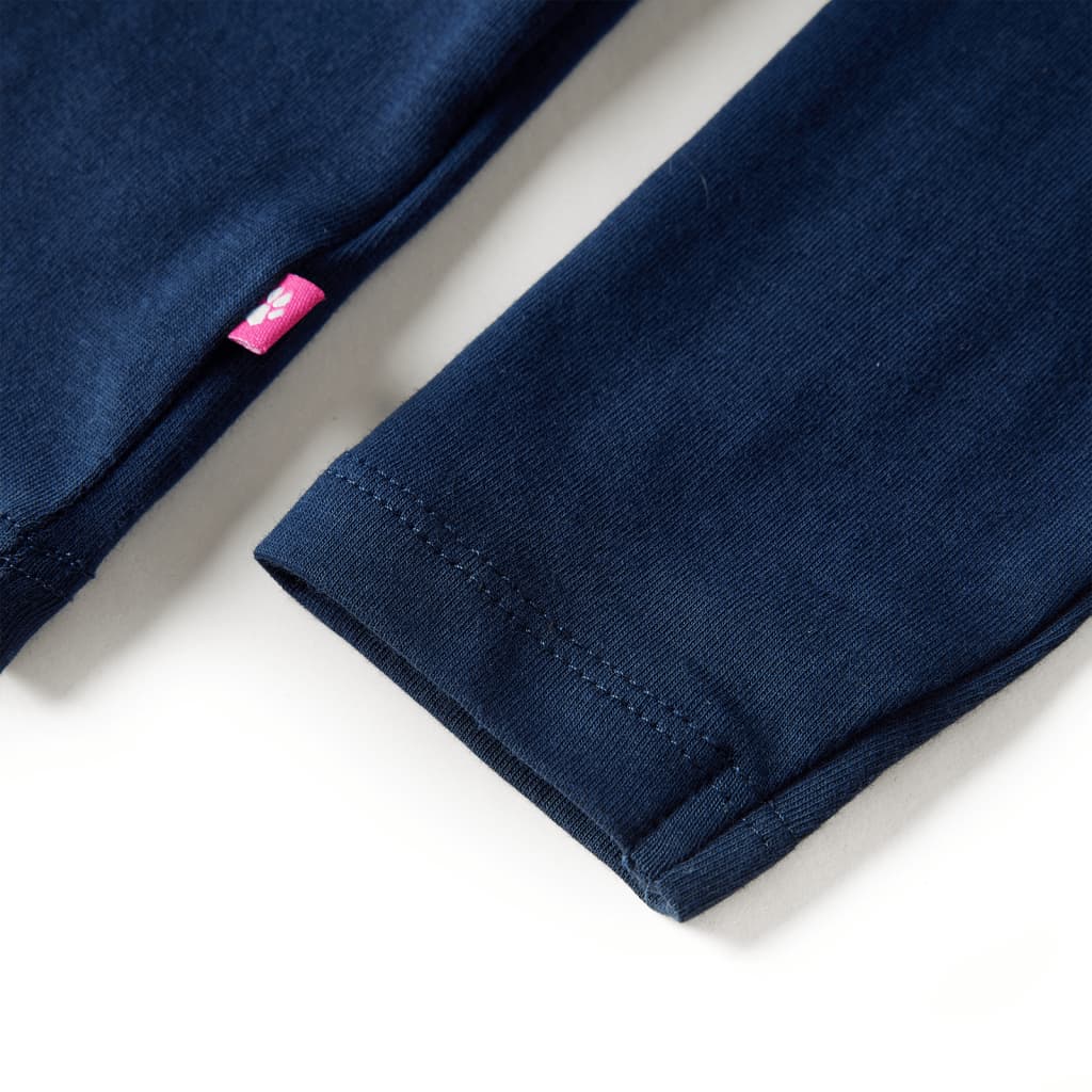 Μπλουζάκι Παιδικό Μακρυμάνικο Ναυτικό Μπλε 128 - PAKOBAZAAR