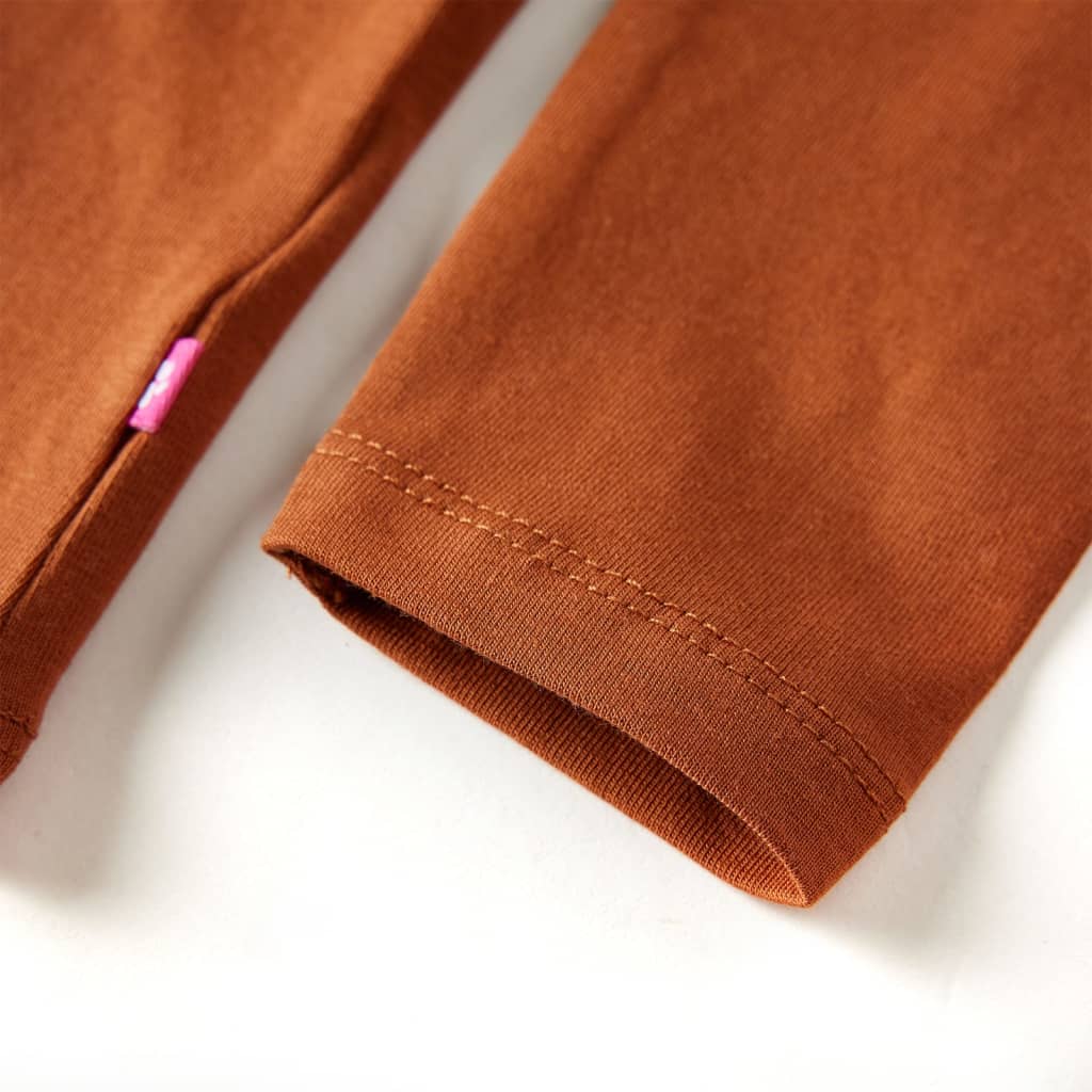 Μπλουζάκι Παιδικό Μακρυμάνικο Κονιάκ 116 - PAKOBAZAAR