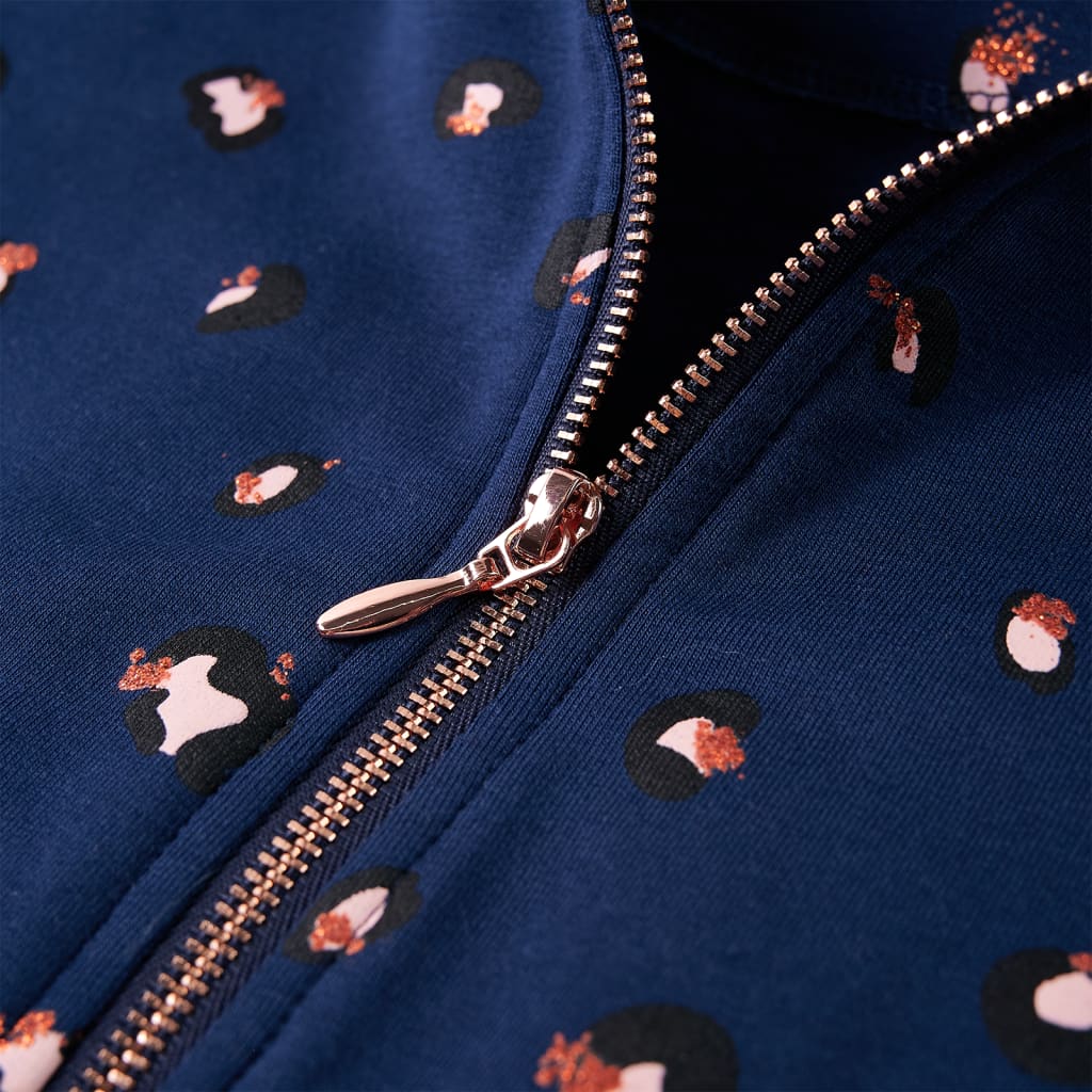 Φούτερ Παιδικό με Κουκούλα Σκούρο Μπλε 92 - PAKOBAZAAR