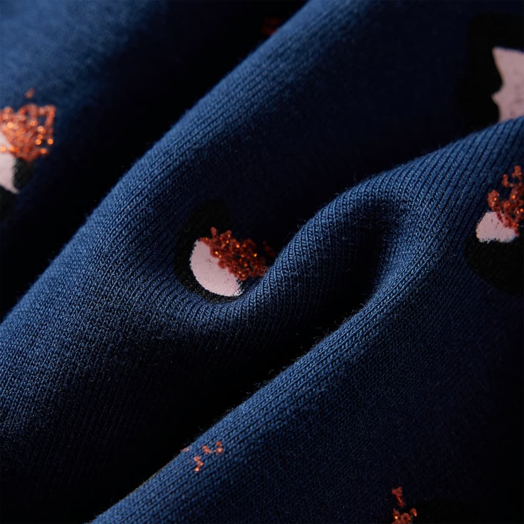 Φόρεμα Παιδικό Μακρυμάνικο Ναυτικό Μπλε 116 - PAKOBAZAAR