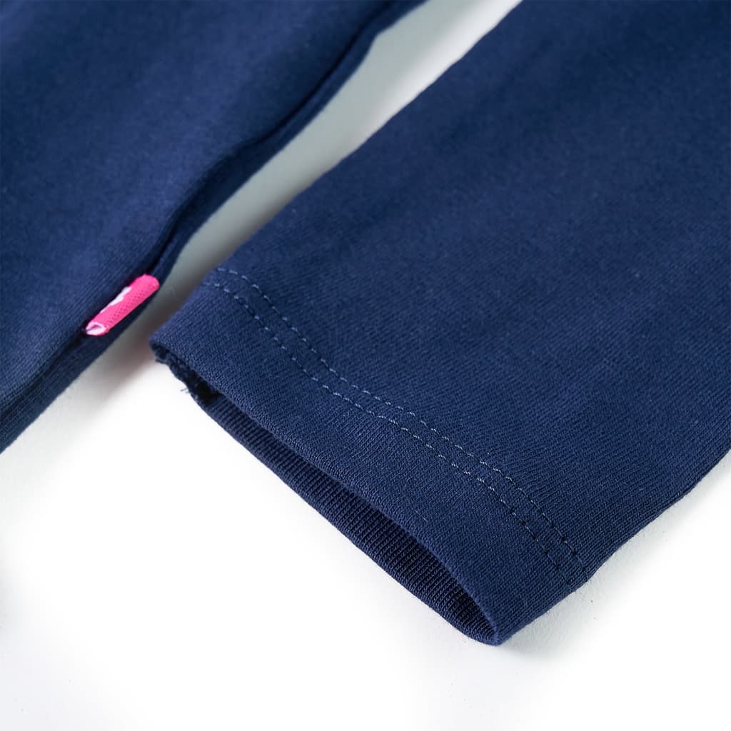 Μπλουζάκι Παιδικό Μακρυμάνικο Ναυτικό Μπλε 128 - PAKOBAZAAR