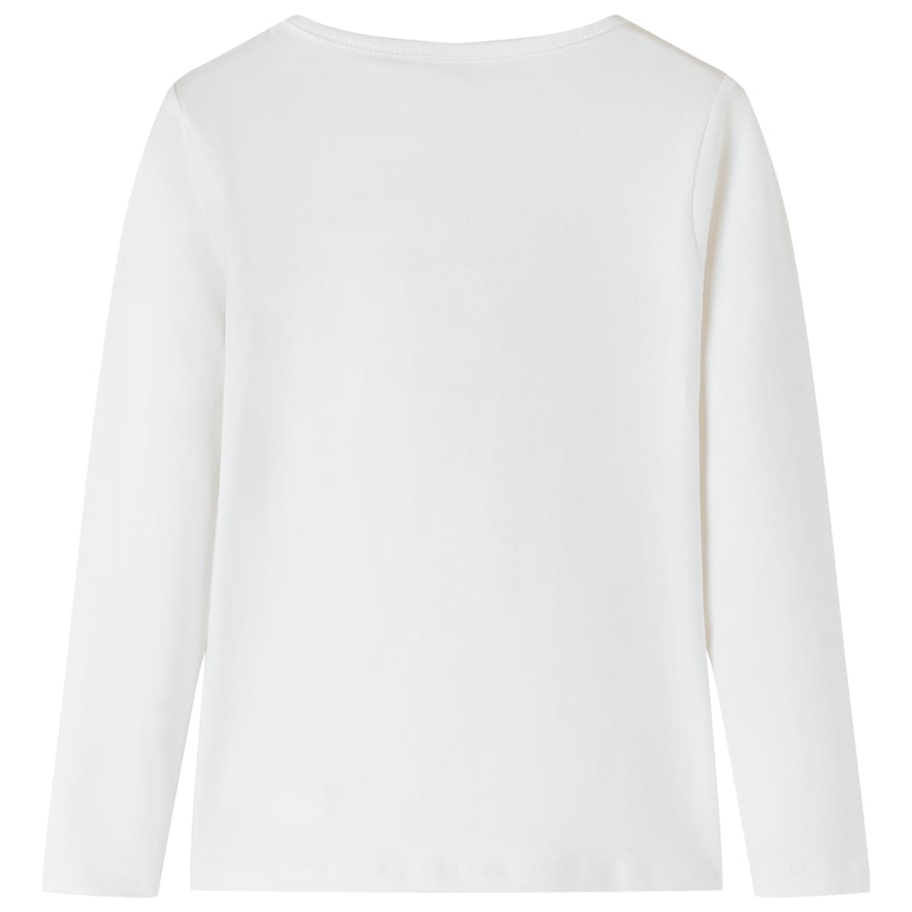 Μπλουζάκι Παιδικό Μακρυμάνικο Εκρού 104 - PAKOBAZAAR