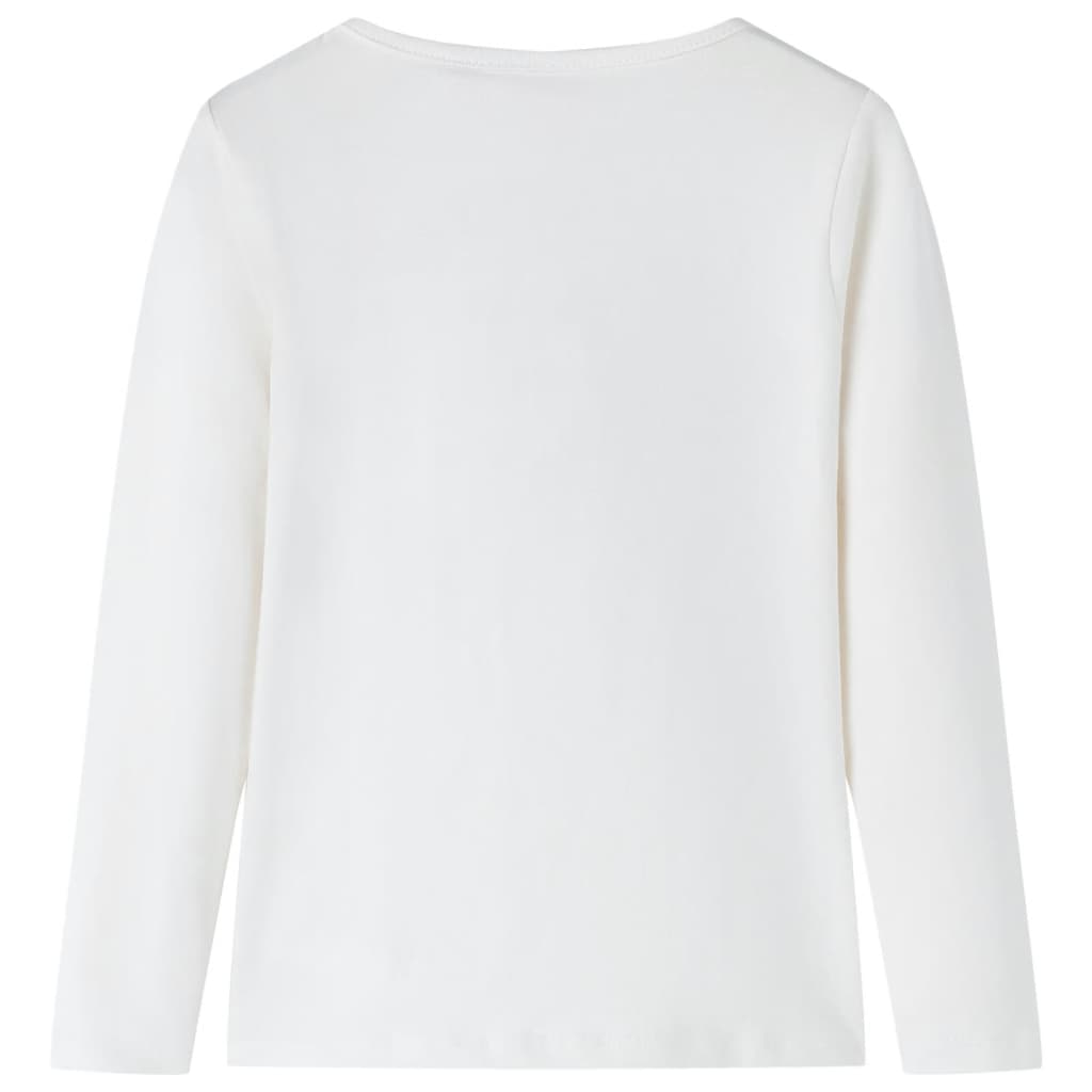 Μπλουζάκι Παιδικό Μακρυμάνικο Εκρού 128 - PAKOBAZAAR