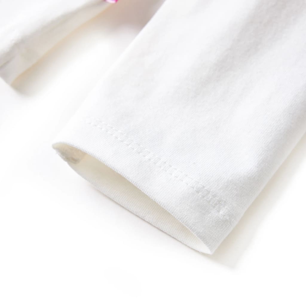 Μπλουζάκι Παιδικό Μακρυμάνικο Εκρού 128 - PAKOBAZAAR