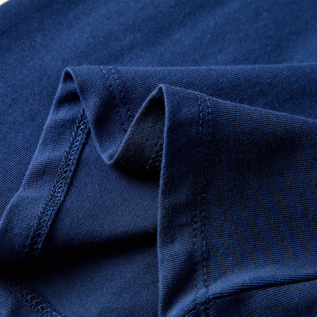 Μπλουζάκι Παιδικό Μακρυμάνικο Ναυτικό Μπλε 140 - PAKOBAZAAR