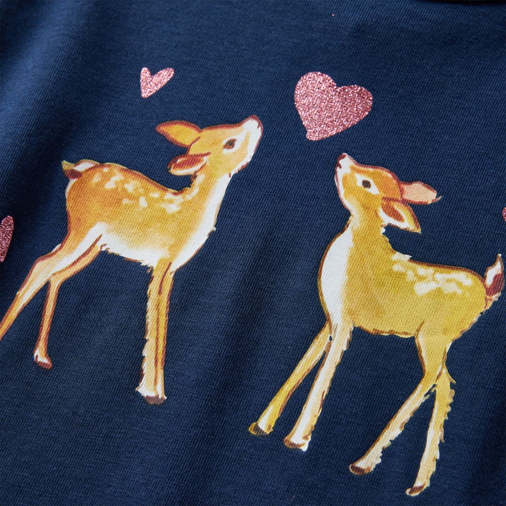 Μπλουζάκι Παιδικό Μακρυμάνικο Ναυτικό Μπλε 116 - PAKOBAZAAR