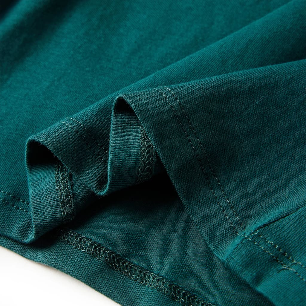 Μπλουζάκι Παιδικό Μακρυμάνικο Σκούρο Πράσινο 92 - PAKOBAZAAR