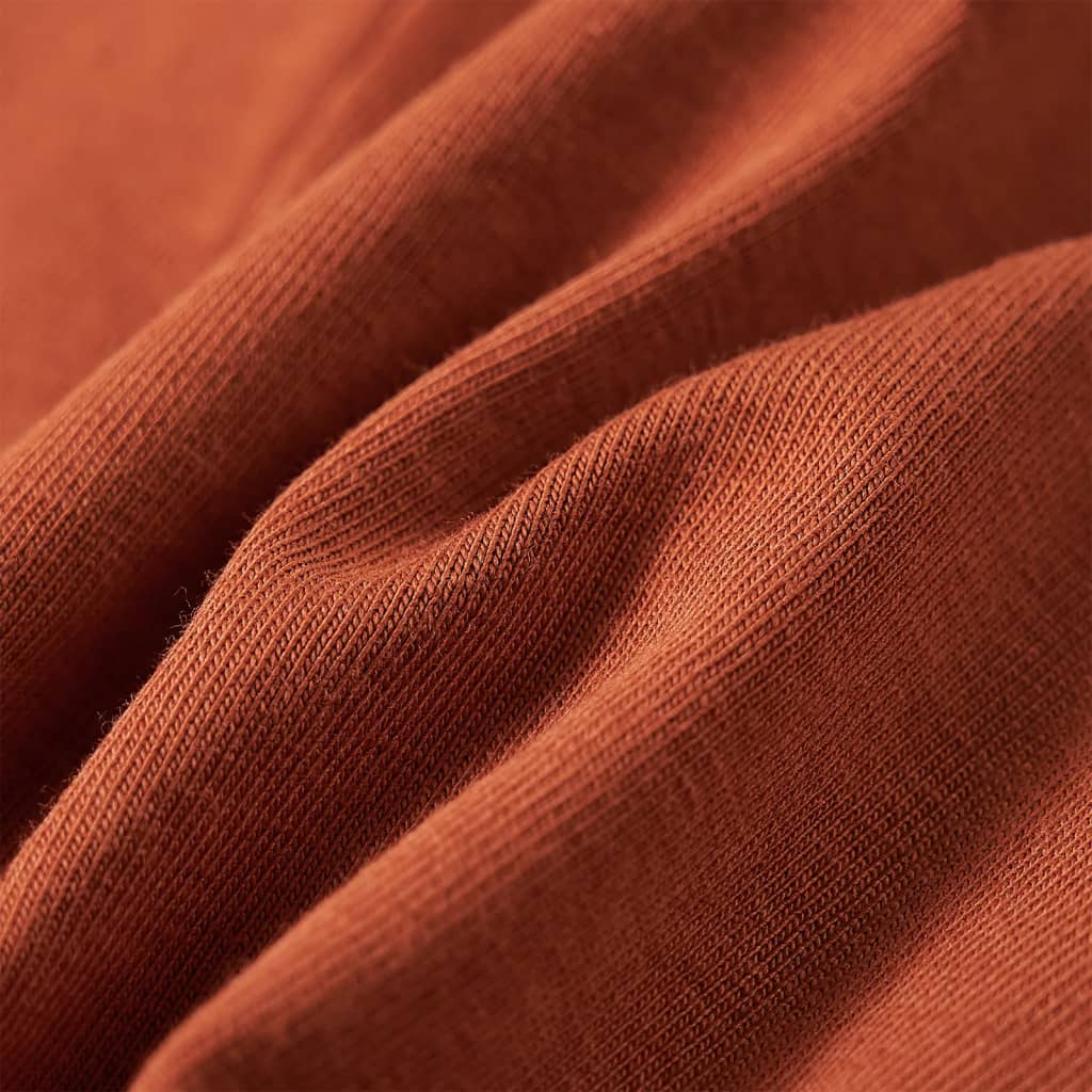 Μπλουζάκι Παιδικό Μακρυμάνικο Κονιάκ 128 - PAKOBAZAAR