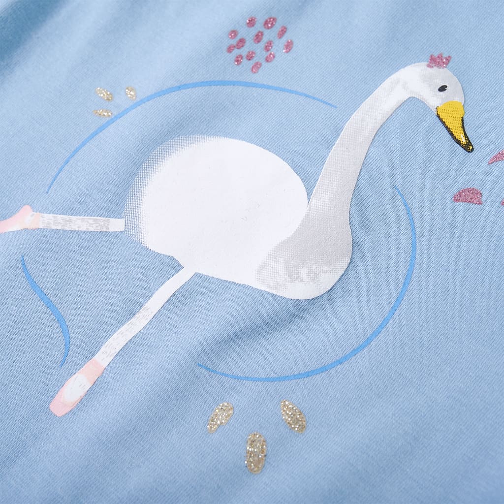 Μπλουζάκι Παιδικό Μακρυμάνικο Ανοιχτό Μπλε 104 - PAKOBAZAAR