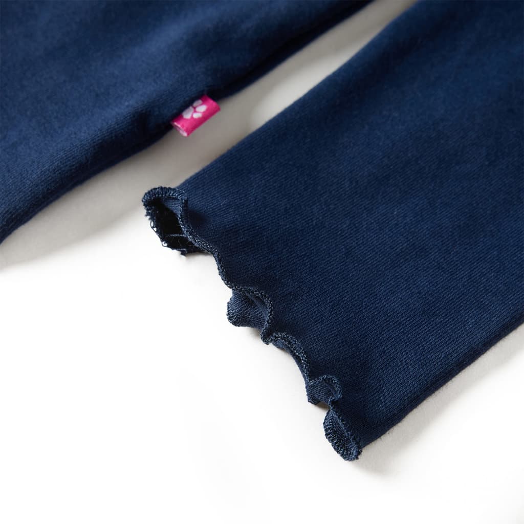 Μπλουζάκι Παιδικό Μακρυμάνικο Ναυτικό Μπλε 128 - PAKOBAZAAR