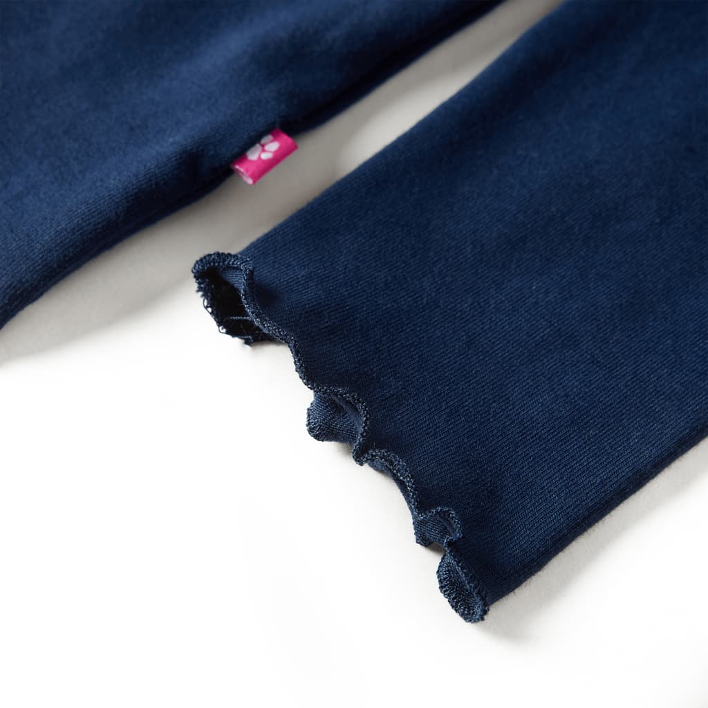 Μπλουζάκι Παιδικό Μακρυμάνικο Ναυτικό Μπλε 140 - PAKOBAZAAR