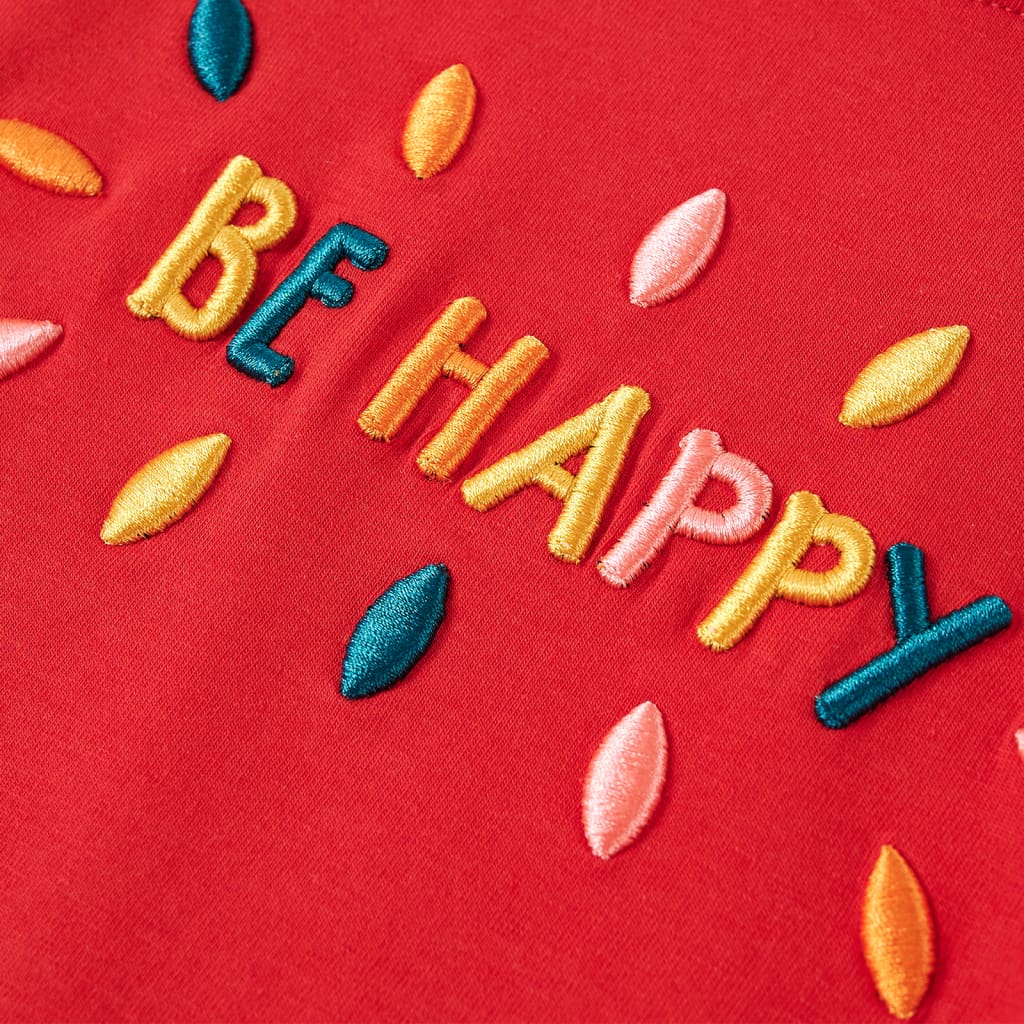 Μπλουζάκι Παιδικό Μακρυμάνικο Κόκκινο 92 - PAKOBAZAAR