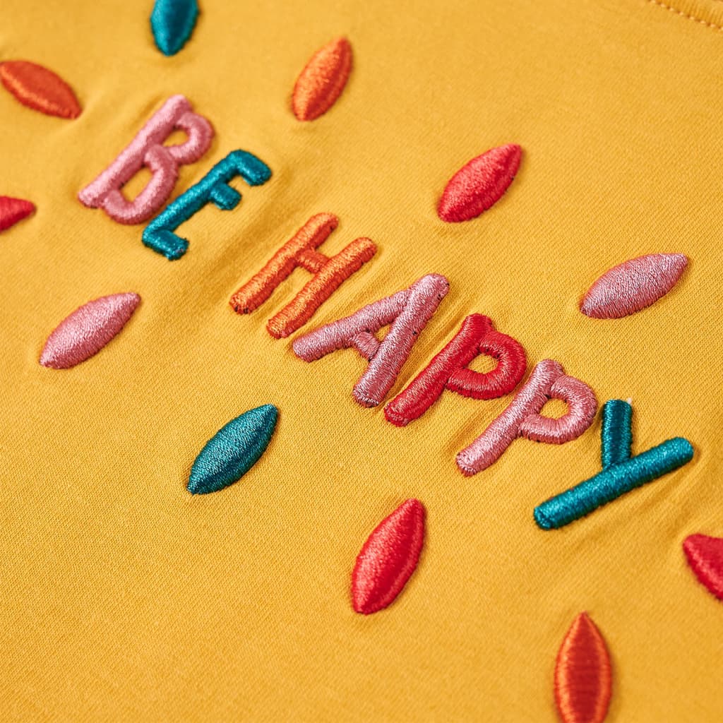 Μπλουζάκι Παιδικό Μακρυμάνικο Σκούρα Ώχρα 116 - PAKOBAZAAR