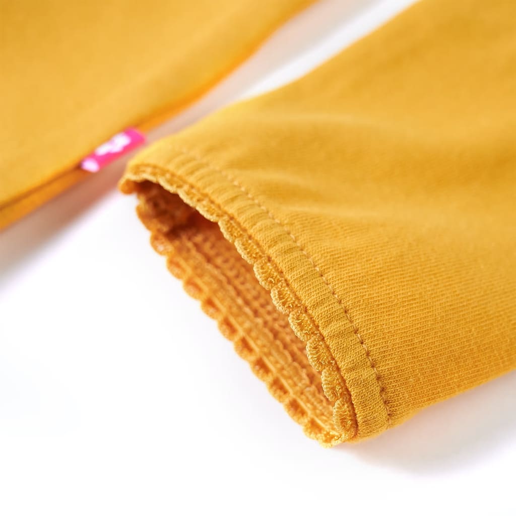 Μπλουζάκι Παιδικό Μακρυμάνικο Σκούρα Ώχρα 116 - PAKOBAZAAR