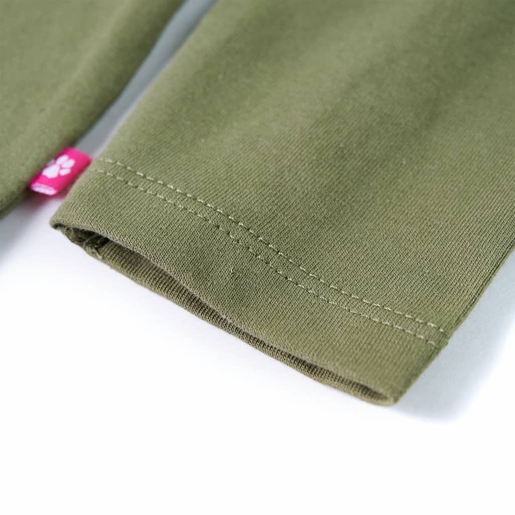 Μπλουζάκι Παιδικό Μακρυμάνικο Χακί 104 - PAKOBAZAAR