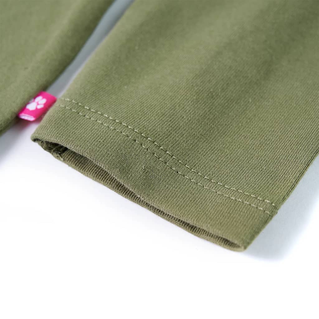 Μπλουζάκι Παιδικό Μακρυμάνικο Χακί 116 - PAKOBAZAAR