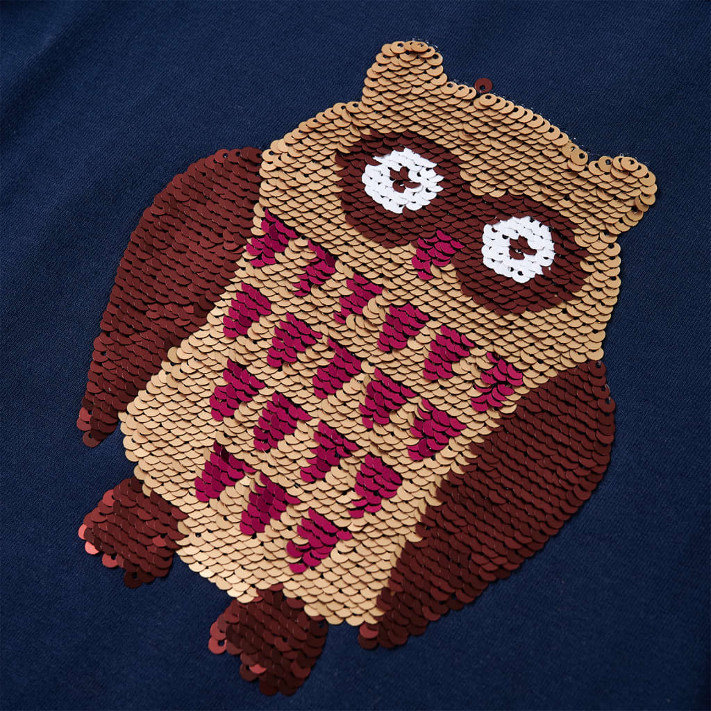 Μπλουζάκι Παιδικό Μακρυμάνικο Ναυτικό Μπλε 116 - PAKOBAZAAR