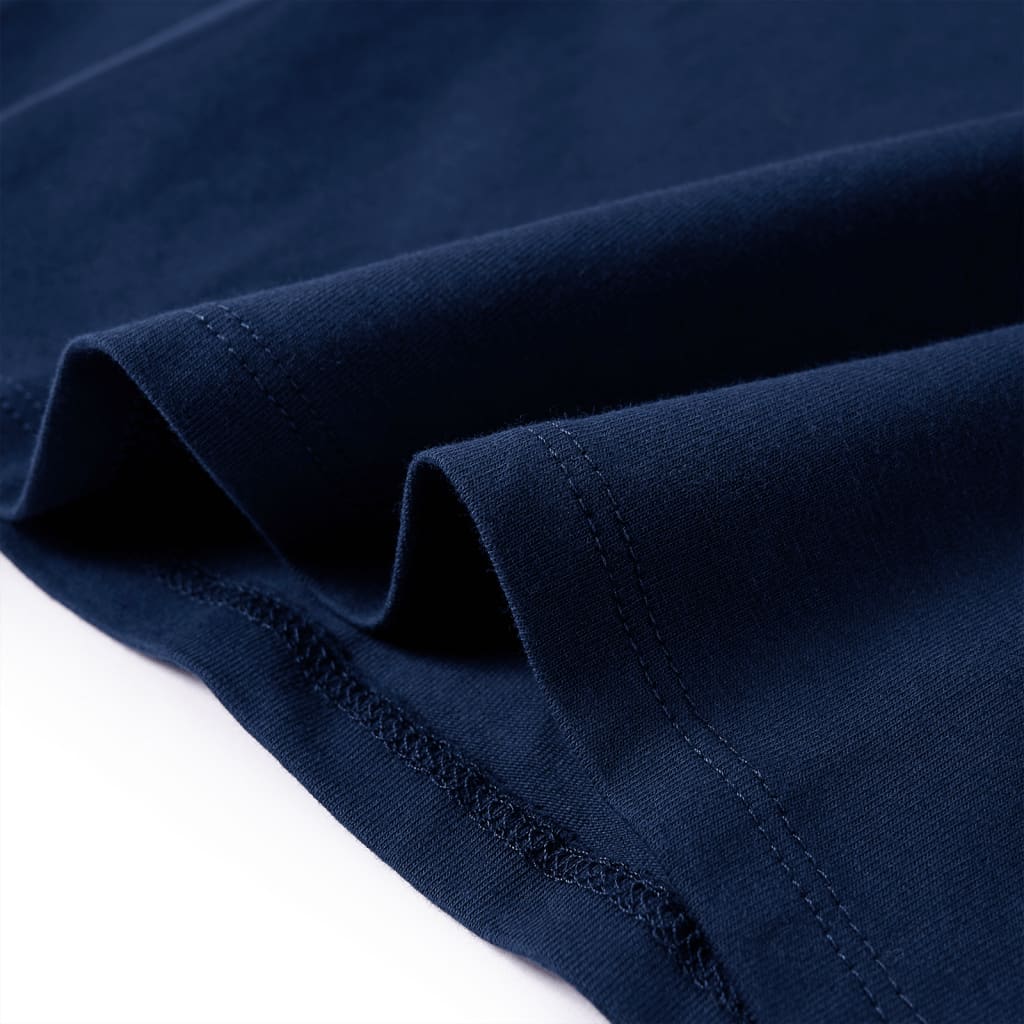 Μπλουζάκι Παιδικό Μακρυμάνικο Ναυτικό Μπλε 116 - PAKOBAZAAR