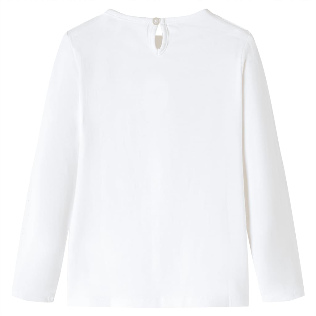 Μπλουζάκι Παιδικό Μακρυμάνικο Εκρού 128 - PAKOBAZAAR