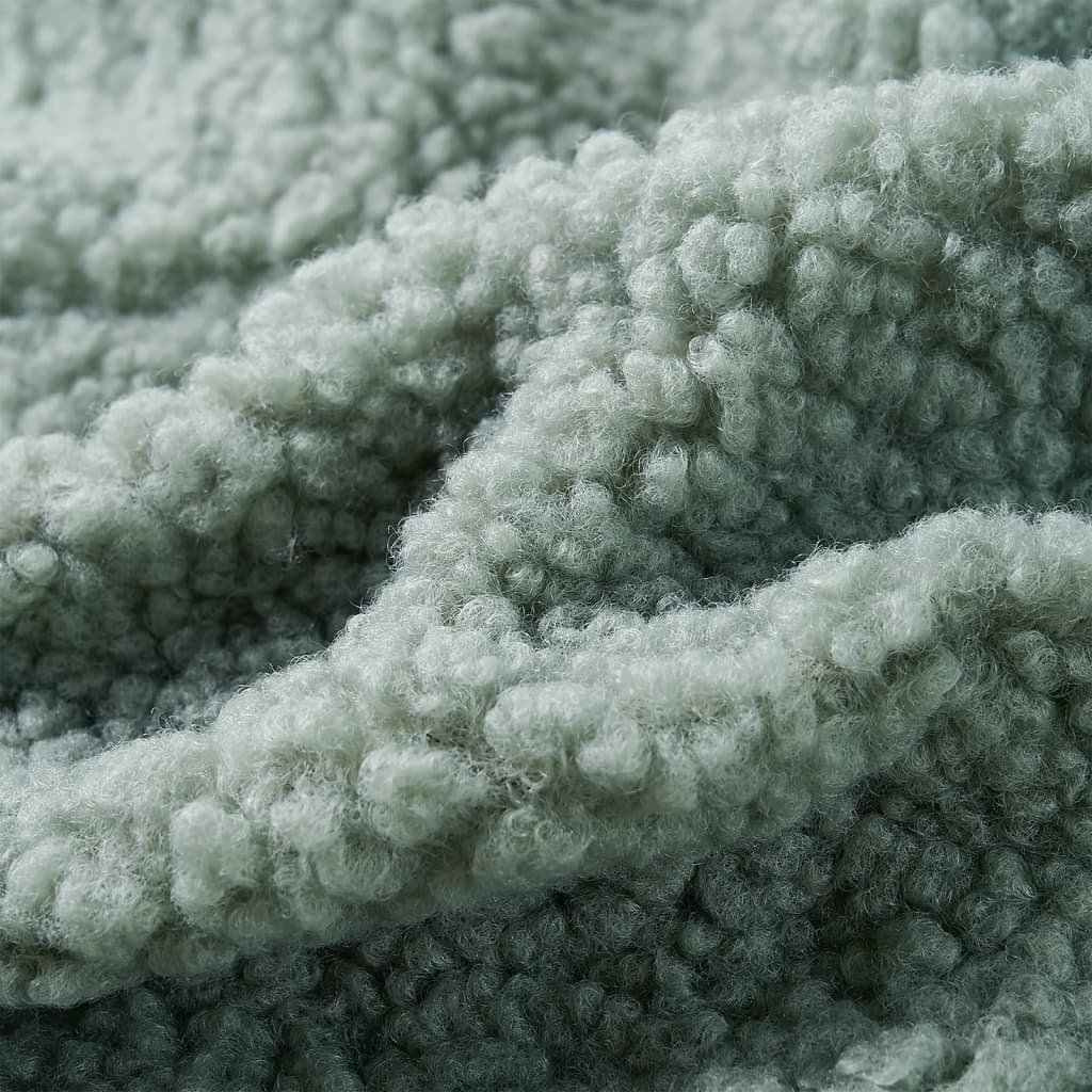 Παλτό Παιδικό Teddy με Κουκούλα Πράσινο Μέντα 92 Συνθετική Γούνα - PAKOBAZAAR