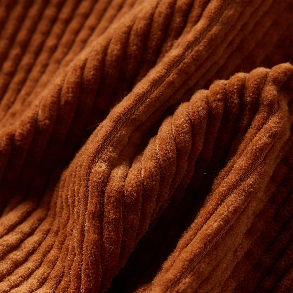 Φούστα Παιδική με Τσέπες Κοτλέ Χρώμα Κονιάκ 116 - PAKOBAZAAR