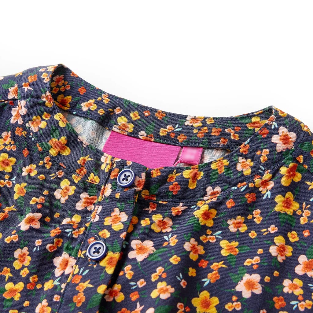 Φόρεμα Παιδικό Μακρυμάνικο Σκούρο Μπλε 92 - PAKOBAZAAR