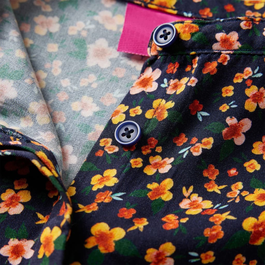 Πουκάμισο Παιδικό με Γιακά Σκούρο Μπλε 104 - PAKOBAZAAR