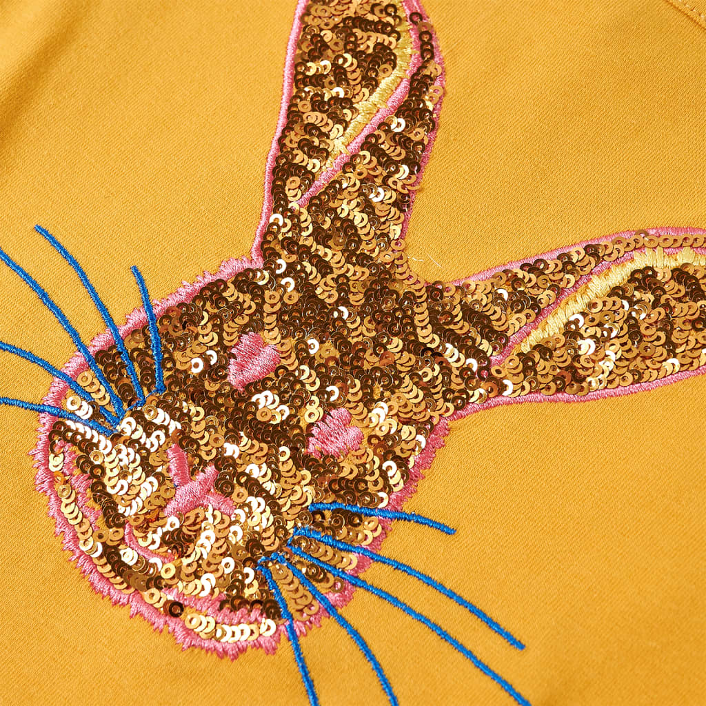 Μπλουζάκι Παιδικό Μακρυμάνικο Ώχρα 128 - PAKOBAZAAR