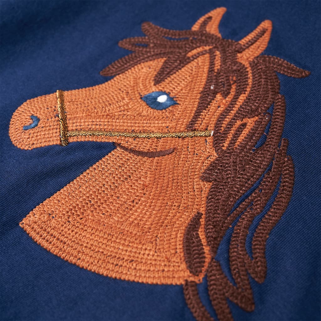 Φούτερ Παιδικό με Κουκούλα Ναυτικό Μπλε 116 - PAKOBAZAAR