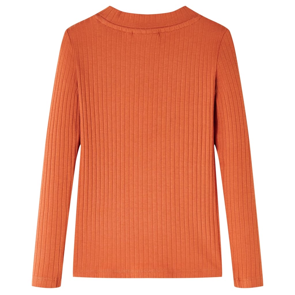 Μπλουζάκι Παιδικό Μακρυμάνικο Πορτοκαλί 140