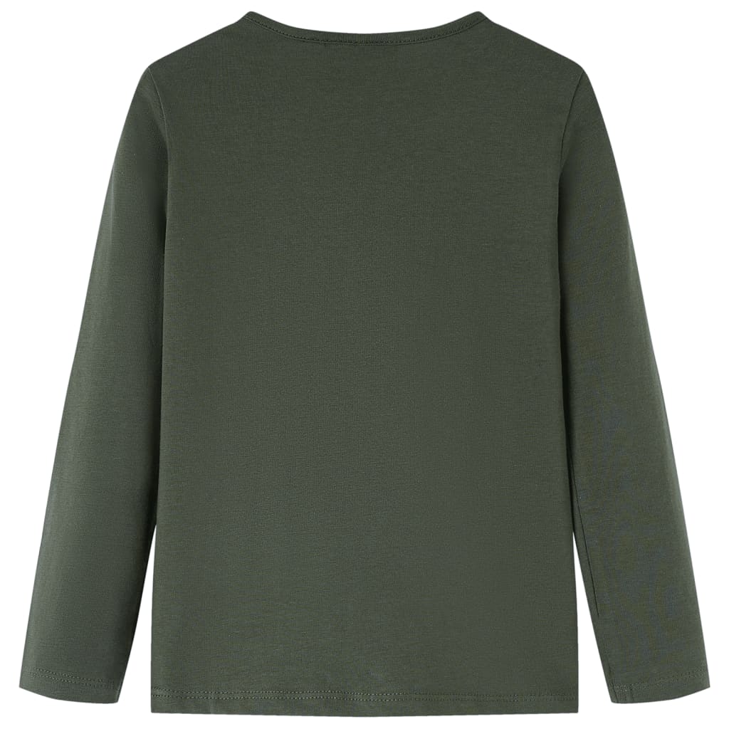 Μπλουζάκι Παιδικό Μακρυμάνικο Χακί 116 - PAKOBAZAAR