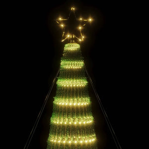 Χριστουγεννιάτικο δέντρο LED 688 LED Ζεστό Λευκό 300 εκ.