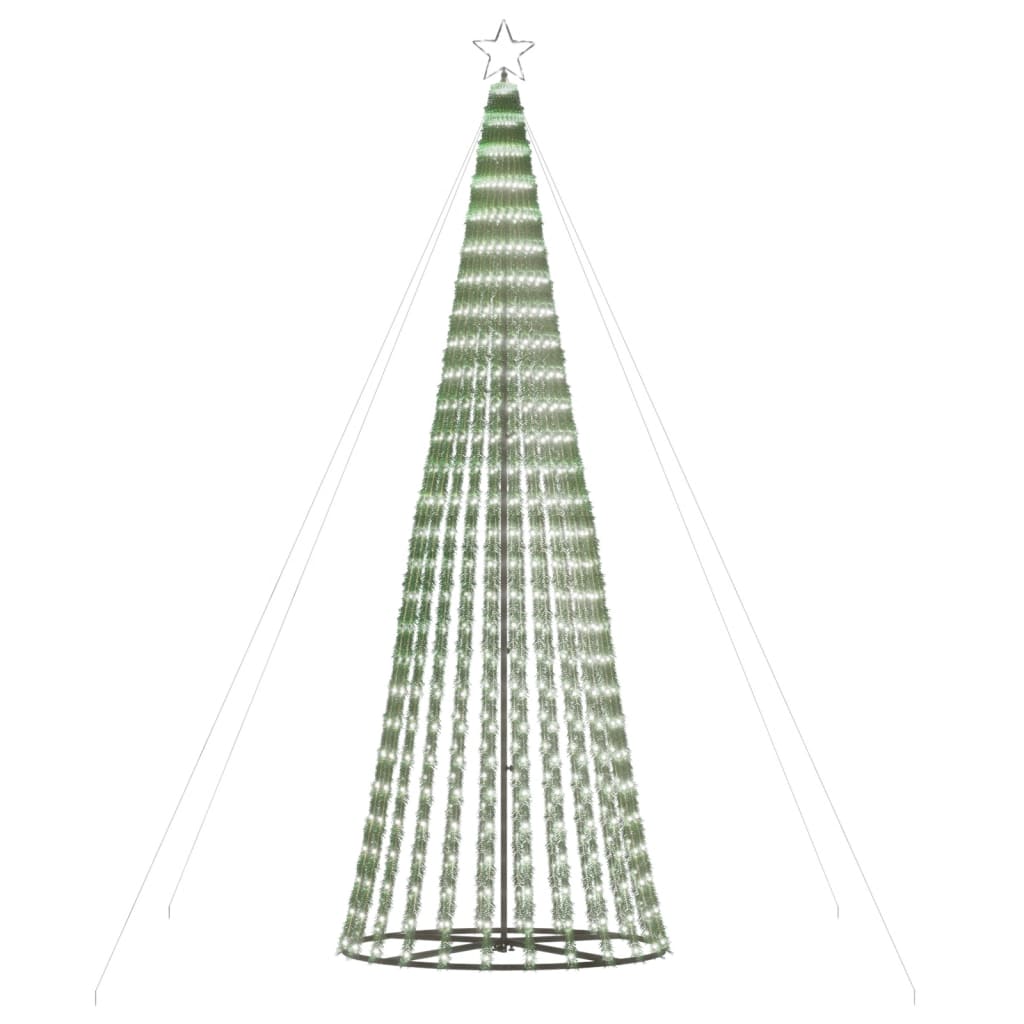 Χριστουγεννιάτικο δέντρο LED 688 LED Ψυχρό Λευκό 300 εκ.