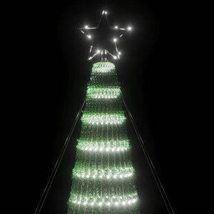 Χριστουγεννιάτικο δέντρο LED 688 LED Ψυχρό Λευκό 300 εκ.