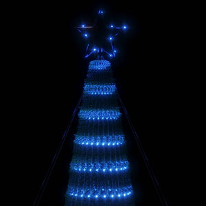 Χριστουγεννιάτικο δέντρο LED 688 LED μπλε 300 εκ.