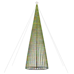 Χριστουγεννιάτικο δέντρο LED 1544 LED πολύχρωμο 500 εκ.