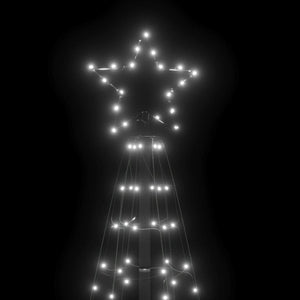Χριστουγεννιάτικο δέντρο LED με αιχμές 220 LED Ψυχρό Λευκό