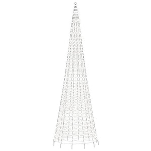 Χριστουγεννιάτικο δέντρο LED 1534 LED Ψυχρό Λευκό 500 εκ.
