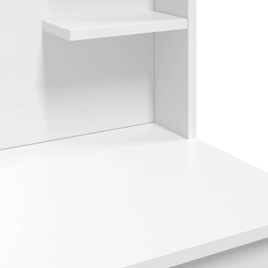 Μπουντουάρ με LED Φώτα Λευκό 96x40x142 εκ. - Pakobazaar