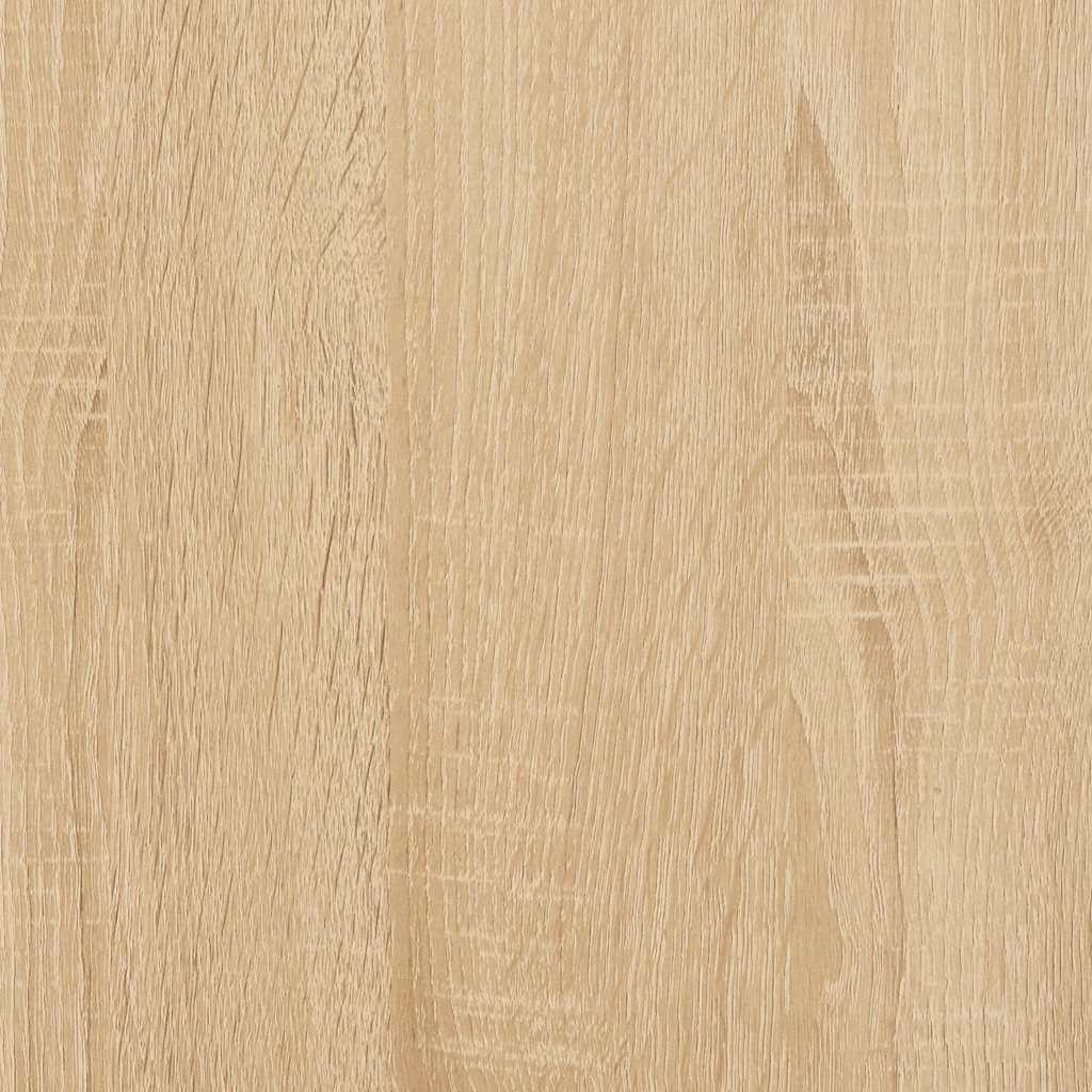 Ράφια Τοίχου με Μπάρα 2 τεμ. Sonoma Δρυς 40 x 25 x 30 εκ.
