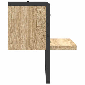 Ράφι Τοίχου με Μπάρα Sonoma Δρυς 30 x 25 x 30 εκ. - Pakobazaar