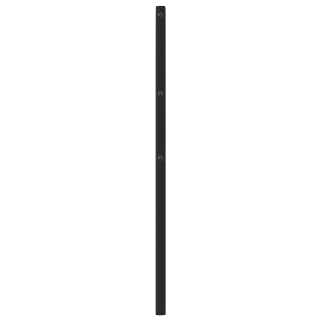 Ανταλλακτικό κεφαλάρι Μαύρο 75 εκ. Μεταλλικό